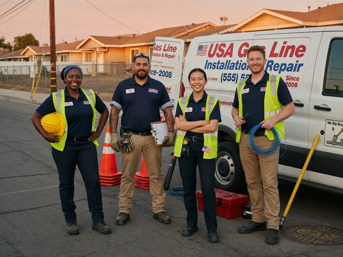 Gas Line Installation company in Redfield, IA